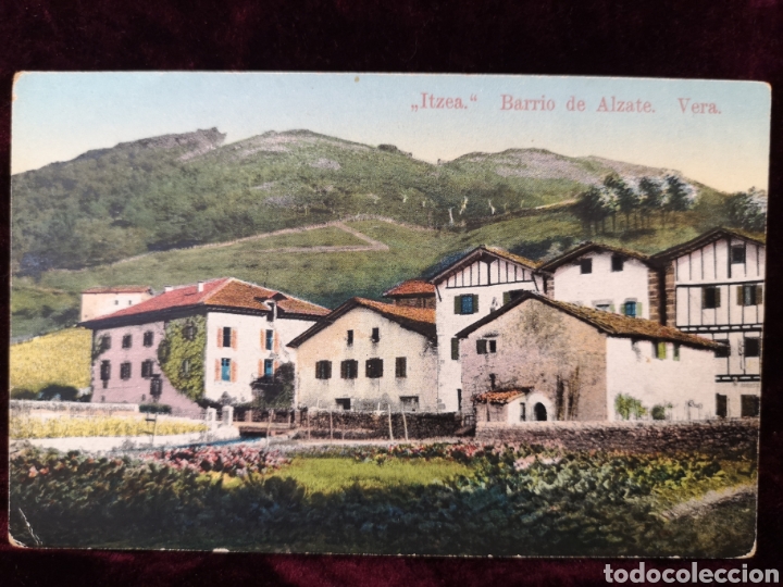 Postcards: POSTAL ANTIGUA - ITZEA - BARRIO DE ALZATE - VERA