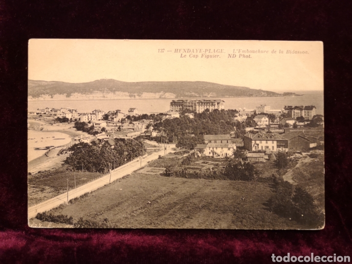 Postcards: POSTAL ANTIGUA - HENDAYE-PLAGE - LE CAP FIGUIER