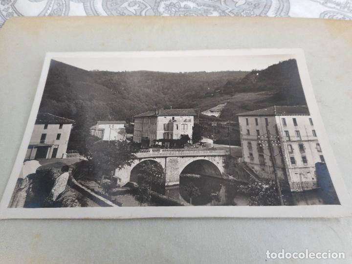 Postcards: ANTIGUA POSTAL FOTOGRAFICA.PUENTE.CESTONA.FOTO GALARZA.