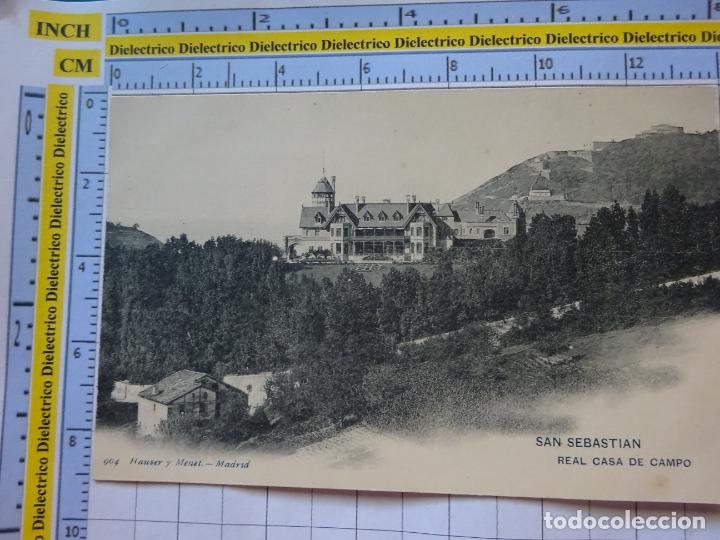 Cartoline: POSTAL DE GUIP&Uacute;ZCOA, SAN SEBASTIAN. SIGLO XIX - 1905. REAL CASA DE CAMPO 904 HAUSER MENET. 2778