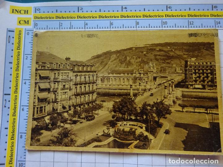 Postcards: POSTAL DE GUIP&Uacute;ZCOA. A&Ntilde;OS 30 50. SAN SEBASTIAN. PUENTE DE LA ZURRIOLA Y KURSAAL 180 GALARZA. 2802