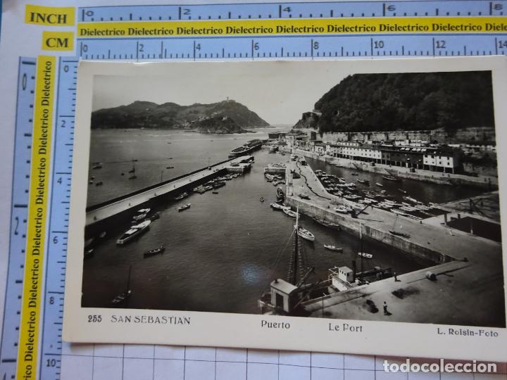 Postcards: POSTAL DE GUIP&Uacute;ZCOA. A&Ntilde;OS 30 50. SAN SEBASTIAN. PUERTO 255 ROISIN. 2808