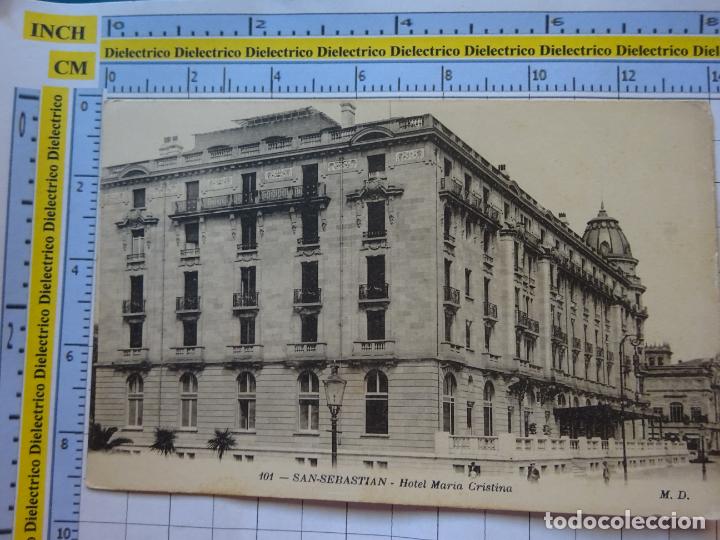 Postcards: POSTAL DE GUIP&Uacute;ZCOA. A&Ntilde;OS 10 30. SAN SEBASTIAN. HOTEL MAR&Iacute;A CRISTINA 101 MD . 2819
