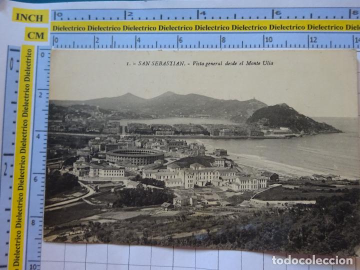 Postcards: POSTAL DE GUIP&Uacute;ZCOA. A&Ntilde;OS 10 30. SAN SEBASTIAN. VISTA PARCIAL DESDE EL MONTE ULIA 1 GALARZA. 2829