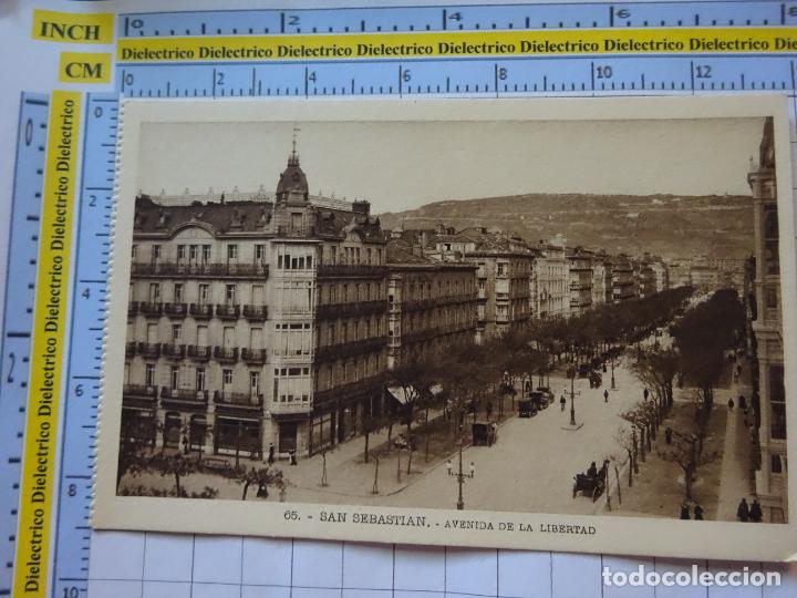 Postcards: POSTAL DE GUIP&Uacute;ZCOA. A&Ntilde;OS 10 30. SAN SEBASTIAN. AVENIDA DE LA LIBERTAD 65 GALARZA . 2839