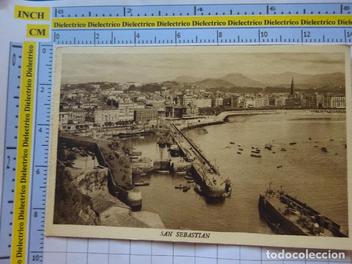 Cartoline: POSTAL DE GUIP&Uacute;ZCOA. A&Ntilde;OS 10 30. SAN SEBASTIAN EL MUELLE. PUERTO. 5 GALARZA. 2853