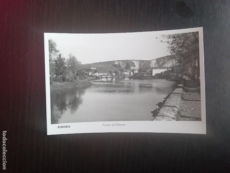 Postales: Behobia.Paisaje del Bidasoa. - Foto 1