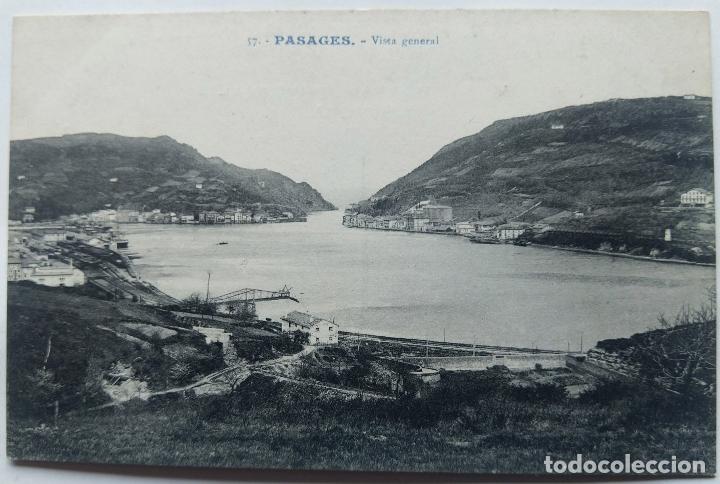 Postales: PASAJES VISTA GENERAL - Foto 1