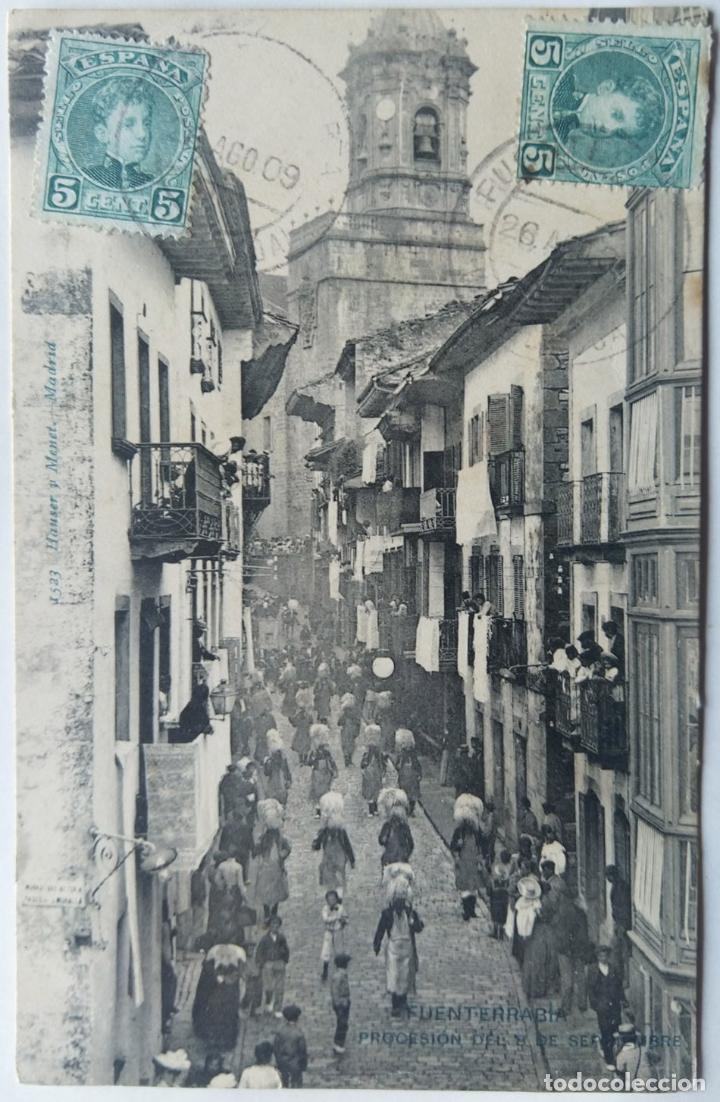 Postales: FUENTERRABIA LOTE 15 POSTALES - Foto 9