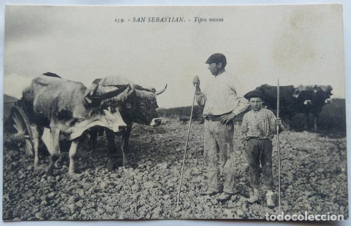 Postales: SAN SEBASTIAN TIPOS VASCOS - Foto 1