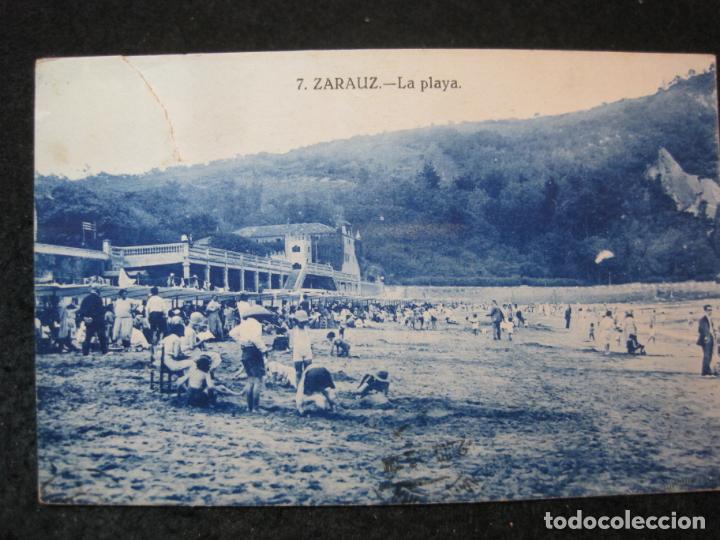 Postkarten: ZARAUTZ-ZARAUZ-LA PLAYA-POSTAL ANTIGUA-(83.158)