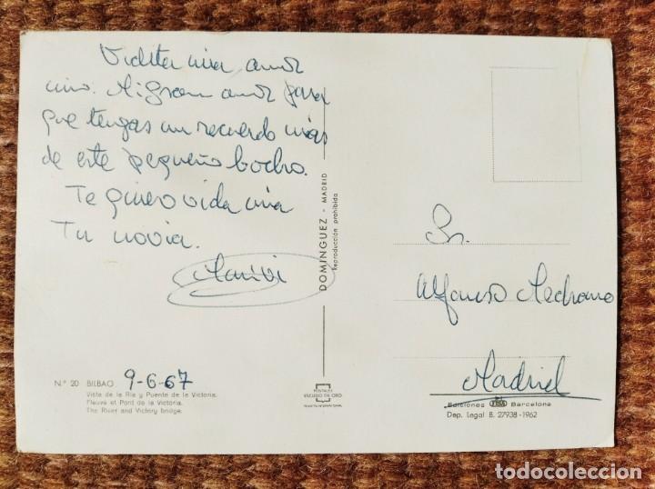 Postales: BILBAO - PUENTE DE LA VICTORIA - Foto 2