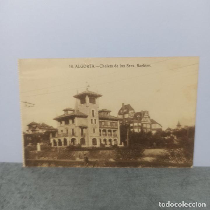 Postales: POSTAL DE ALGORTA - CHALETS DE LOS SRES. BARBIER 18 - Foto 1