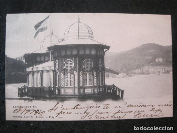 Cartoline: SAN SEBASTIAN-CASETA REAL-REVERSO SIN DIVIDIR-LABORDE-POSTAL ANTIGUA-(84.451)