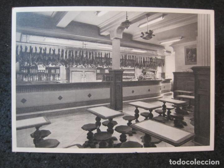 Postcards: BILBAO-BAR LA VI&Ntilde;A DEL ENSANCHE-PUBLICIDAD-POSTAL ANTIGUA-(84.816)