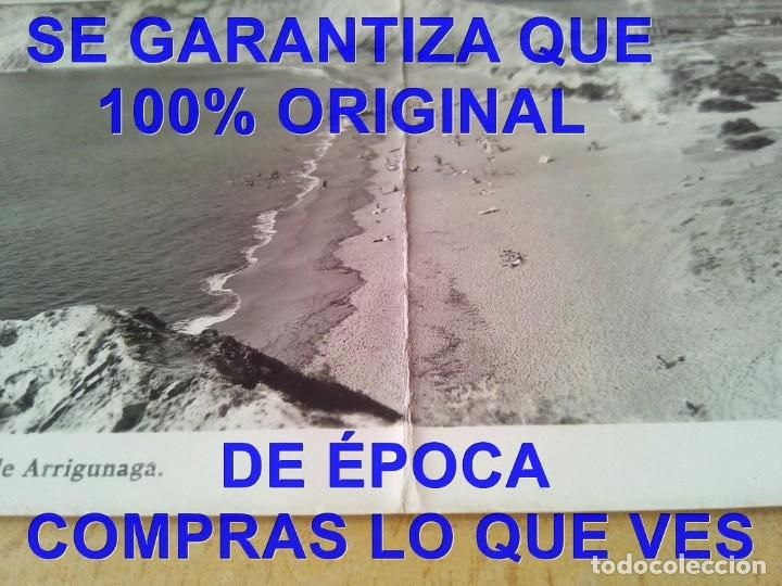 Postales: ALGORTA PLAYA DE ARRIGUNAGA MANIPEL POSTAL CIRCULADA PST7 - Foto 3