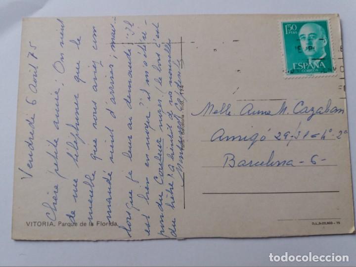 Postales: POSTAL - VITORIA - PARQUE DE LA FLORIDA - Foto 2