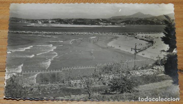 Postcards: FOTO POSTAL DE FUENTERRABIA, VISTA DE LA PLAYA, N. 214, CIRCULADA.