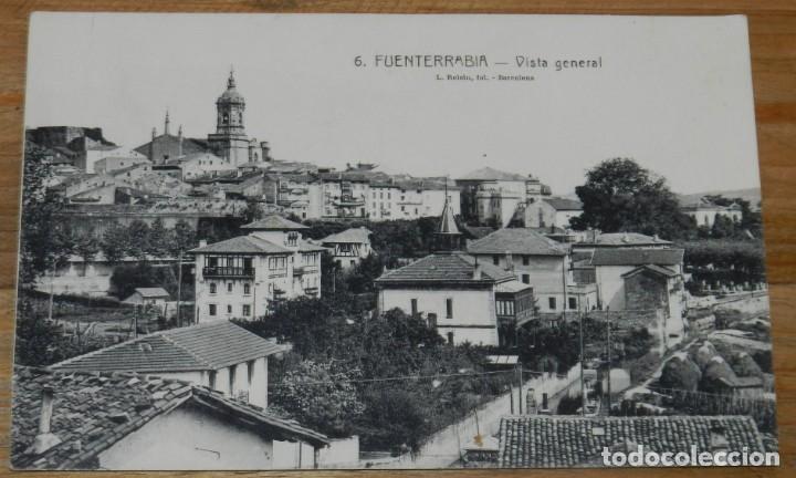 Postcards: FOTO POSTAL DE FUENTERRABIA, N.6, VISTA GENERAL, ED. L. ROISIN, CIRCULADA.