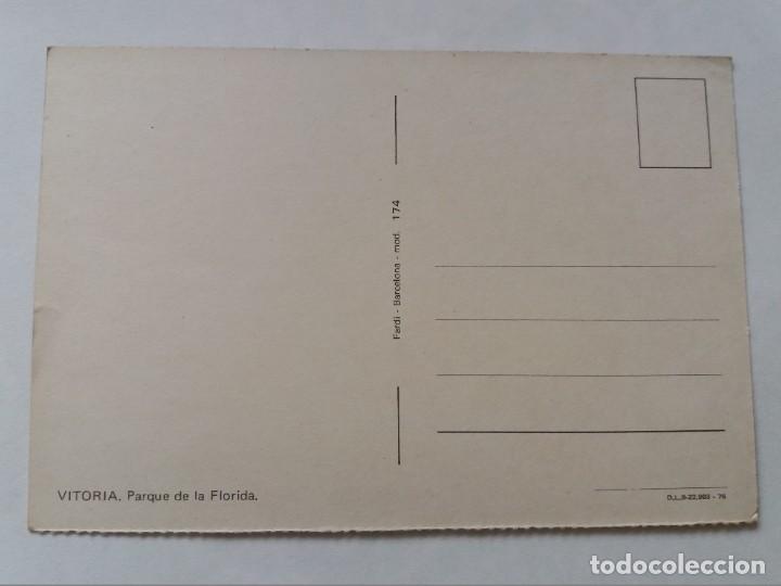 Postales: POSTAL - VITORIA - PARQUE DE LA FLORIDA - S/C - Foto 2