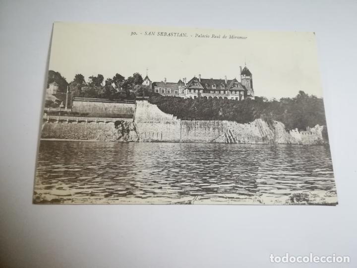 Cartes Postales: TARJETA POSTAL. SAN SEBASTIAN, VIZCAYA. PALACIO REAL DE MIRAMAR. 30. FOTO GALARZA