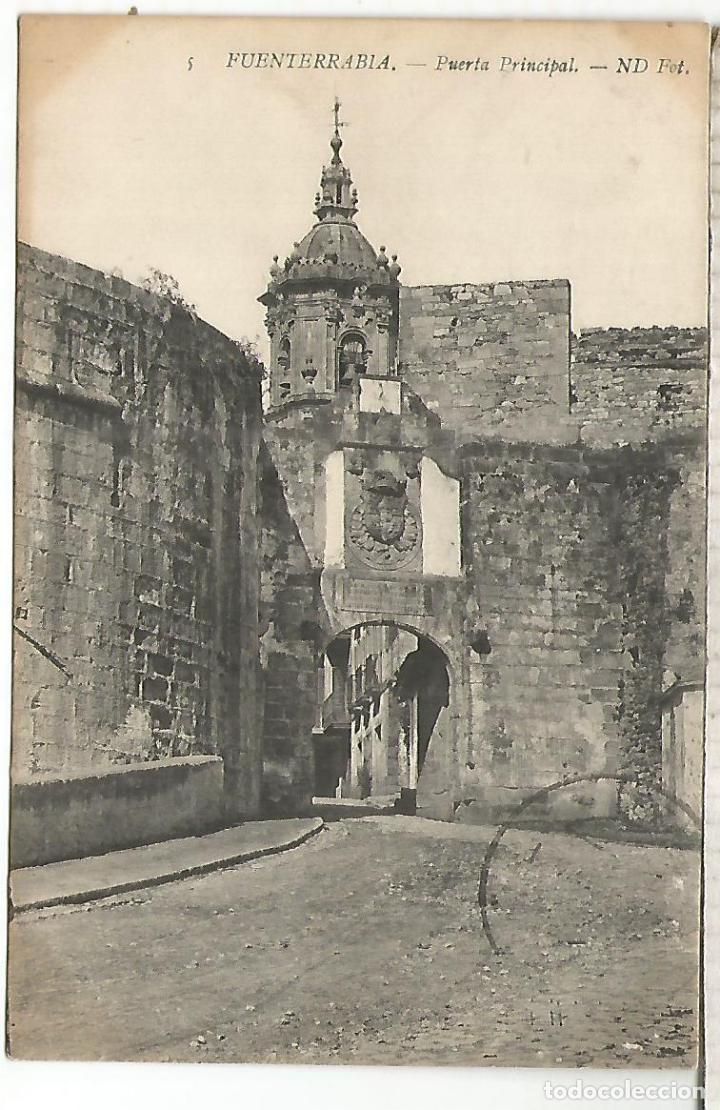 Postales: GUIPUZCOA FUENTERRABIA ESCRITA
