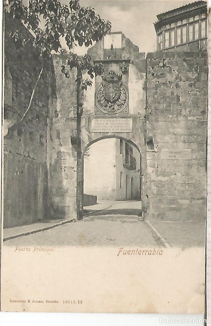 Cartes Postales: GUIPUZCOA FUENTERRABIA DORSO SIN DIVIDIR