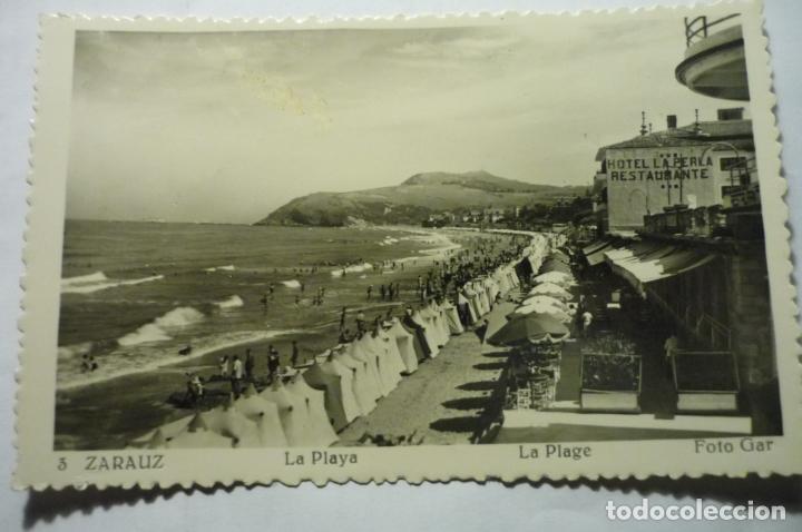 Postales: postal zarauz- playa - Foto 1