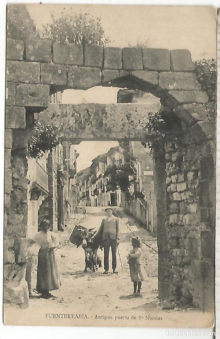 Postcards: GUIPUZCOA FUENTERRABIA ESCRITA