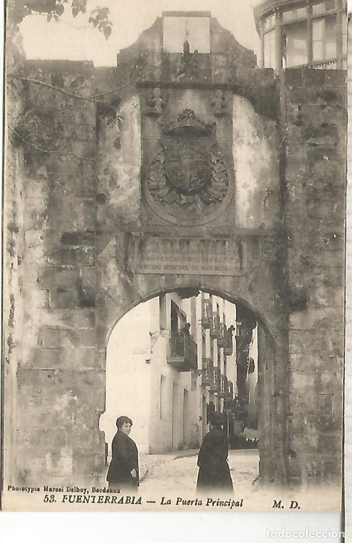 Postcards: GUIPUZCOA FUENTERRABIA SIN ESCRIBIR