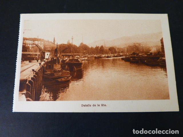 Postales: BILBAO DETALLE DE LA RIA - Foto 1