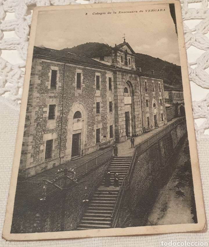 Postcards: POSTAL VERGARA COLEGIO DE LA ENSE&Ntilde;ANZA N&Uacute;M. 3 14X9 CM.