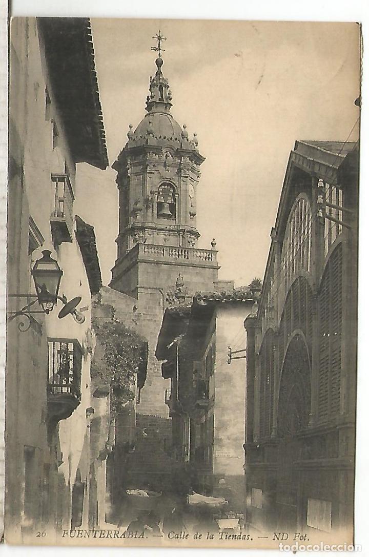 Postcards: GUIPUZCOA FUENTERRABIA ESCRITA