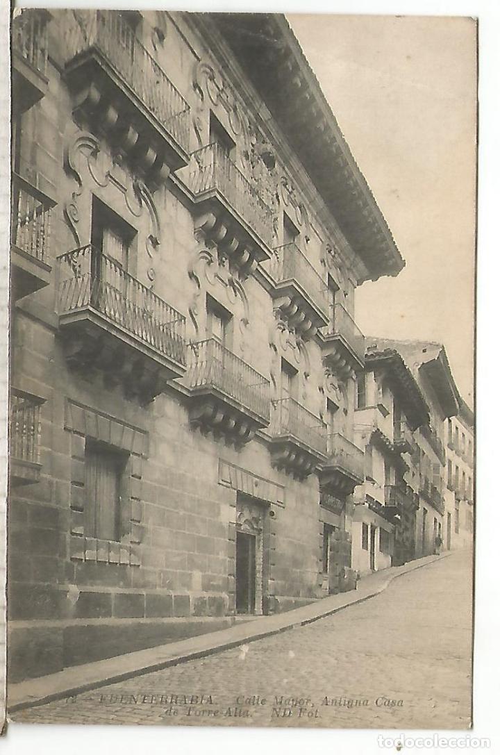 Postcards: GUIPUZCOA FUENTERRABIA ESCRITA