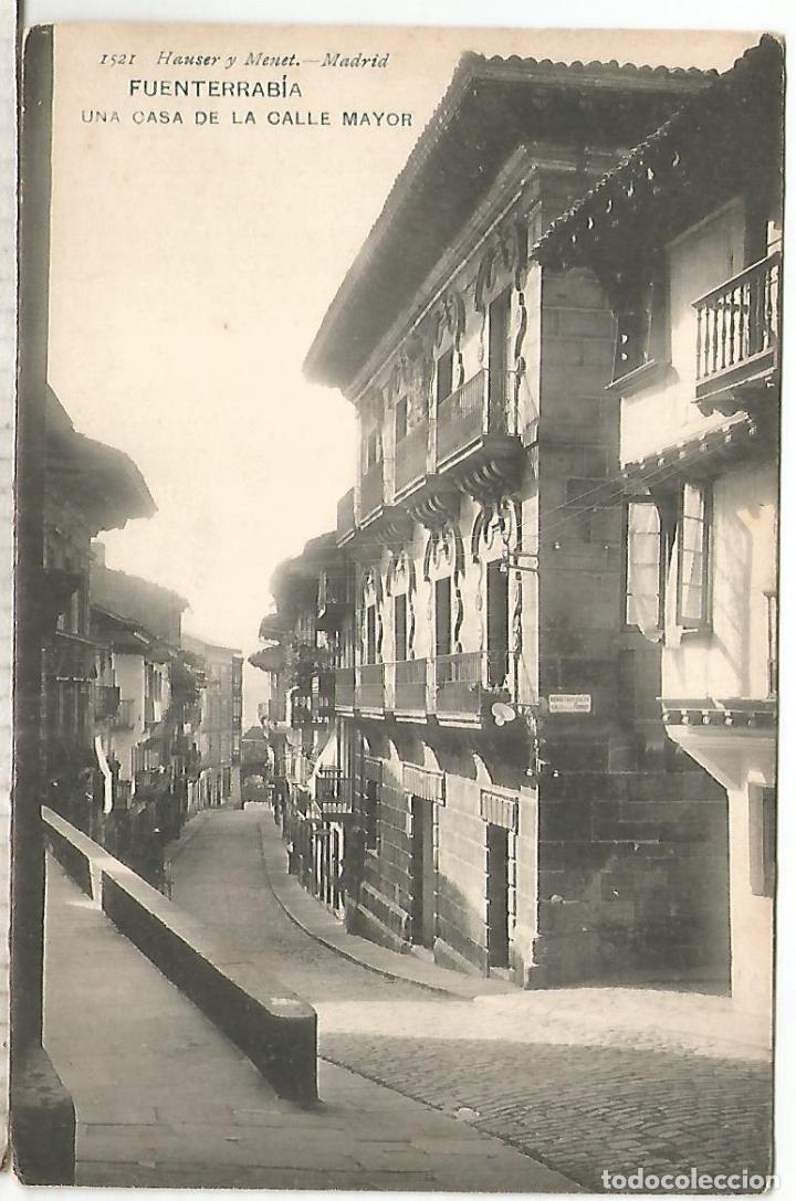 Postcards: GUIPUZCOA FUENTERRABIA DORSO SIN DIVIDIR