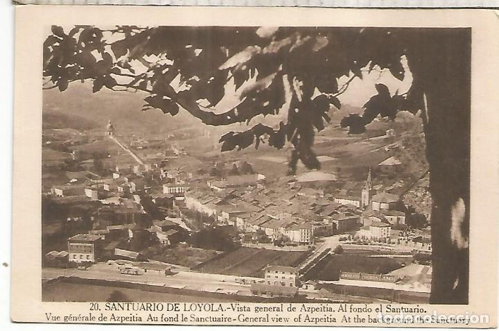 Postcards: GUIPUZCOA LOYOLA SIN ESCRIBIR