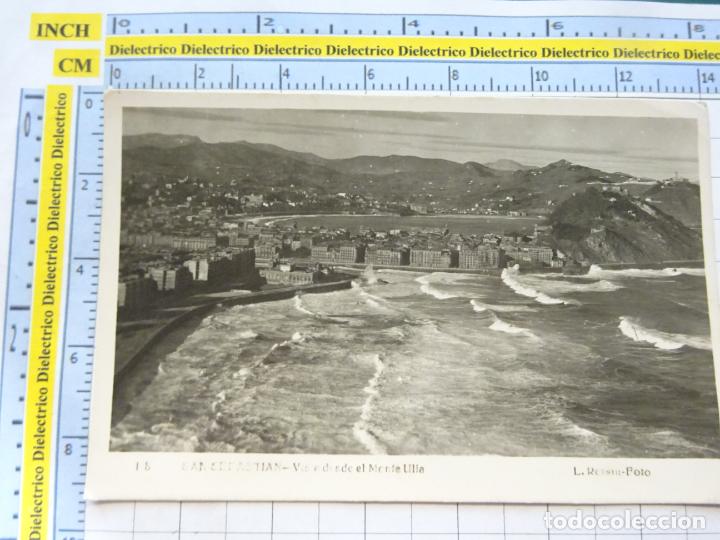 Postales: POSTAL DE GUIP&Uacute;ZCOA. A&Ntilde;OS 30 50. SAN SEBASTIAN. VISTA DESDE MONTE ULIA. ROISIN. 1830