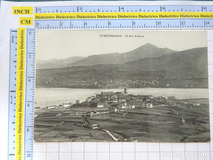 Postales: POSTAL DE GUIP&Uacute;ZCOA. A&Ntilde;OS 10 30. FUENTERRABIA EL RIO BIDASOA. 1834