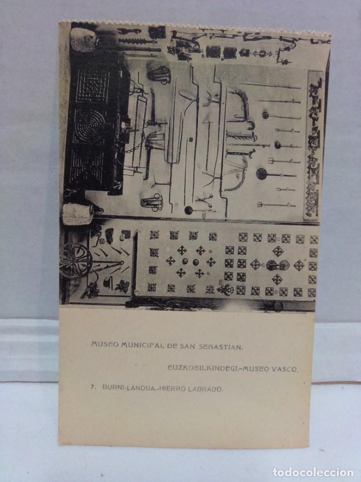 Cartes Postales: MUSEO MUNICIPAL DE SAN SEBASTI&Aacute;N.HIERRO LABRADO.FOT.HAUSER Y MENET.NO CIRCULADA.