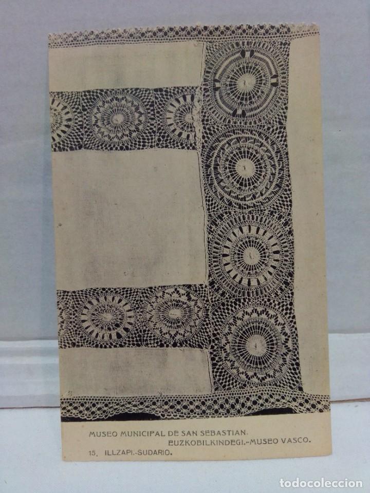 Postais: MUSEO MUNICIPAL DE SAN SEBASTI&Aacute;N.SUDARIO.FOT.HAUSER Y MENET.NO CIRCULADA.