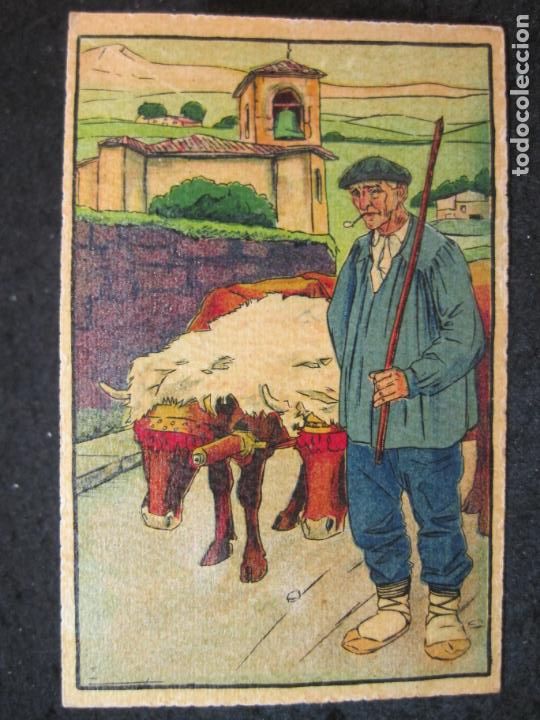 Postales: POSTALES VASCAS-D.ALVAREZ-NUM 14-VIEJO ALDEANO-EDICIONES DE ARTE-POSTAL ANTIGUA-(87.767)