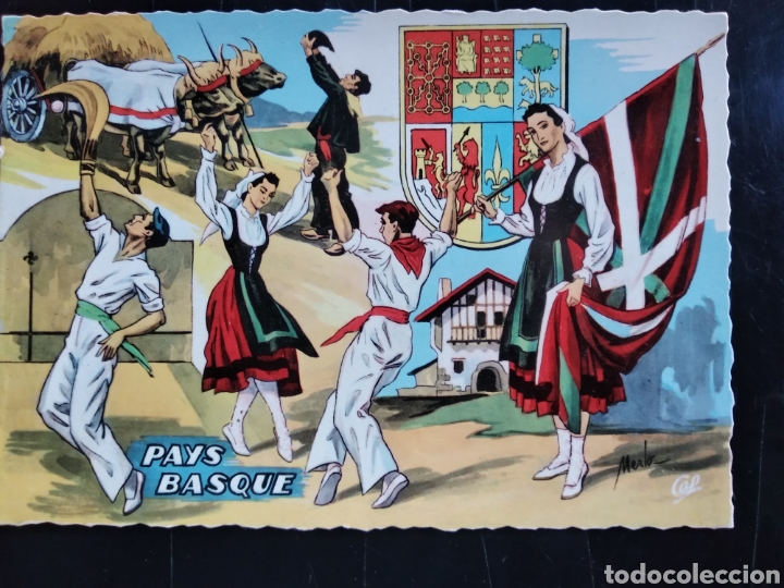 Postales: Postal pa&iacute;s vasco , pays B&aacute;sque , Euskadi - Foto 1