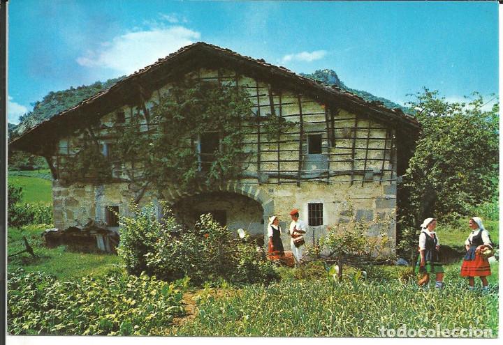 Postales: POSTAL CASERIO TIPICO VASCO - BEASCOA 1971 - Foto 1