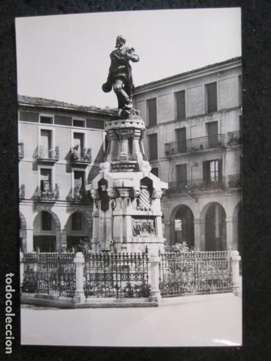 Postales: ZUMARRAGA-ESTATUA D.MIGUEL LOPEZ DE LEGAZPI-POSTAL ANTIGUA-(90.055)