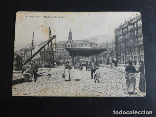 Postales: BILBAO MUELLE DE LA SENDEJA - Foto 1
