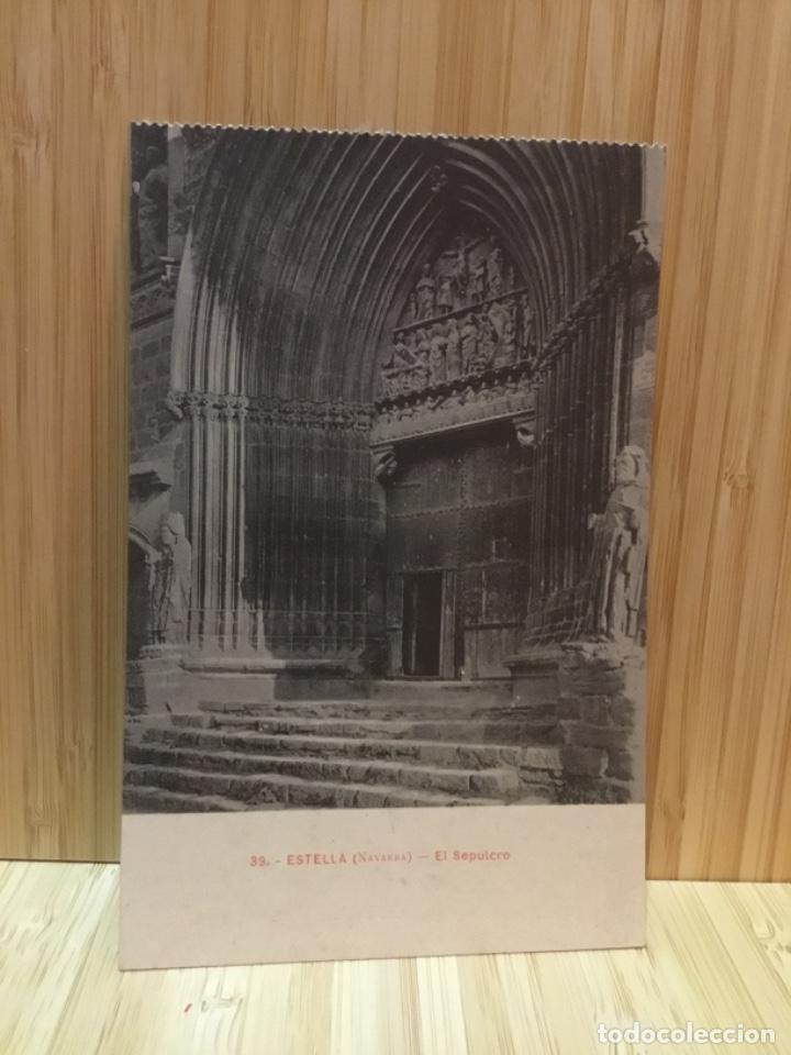 Cartoline: ESTELLA.(NAVARRA). EL SEPULCRO.