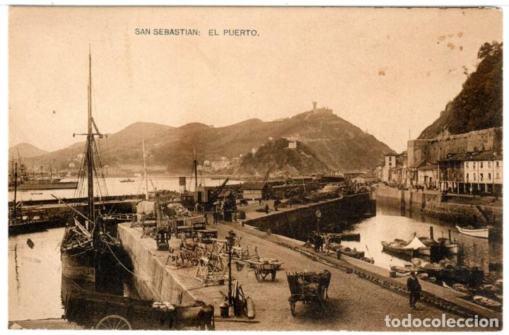 Postcards: BONITA POSTAL - SAN SEBASTIAN - EL PUERTO