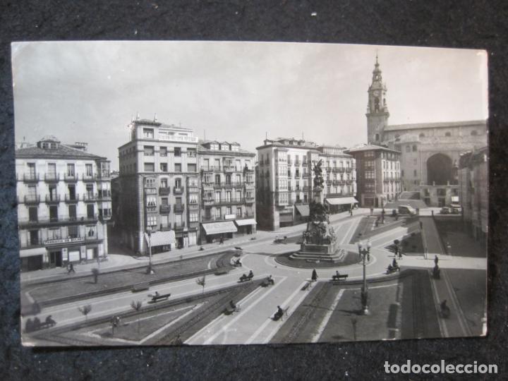Cartoline: VITORIA-PLAZA VIRGEN BLANCA-EDICIONES SICILIA-9-POSTAL ANTIGUA-(90.869)