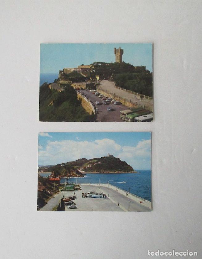Postales: DOS POSTALES DE SAN SEBASTIAN - Foto 1