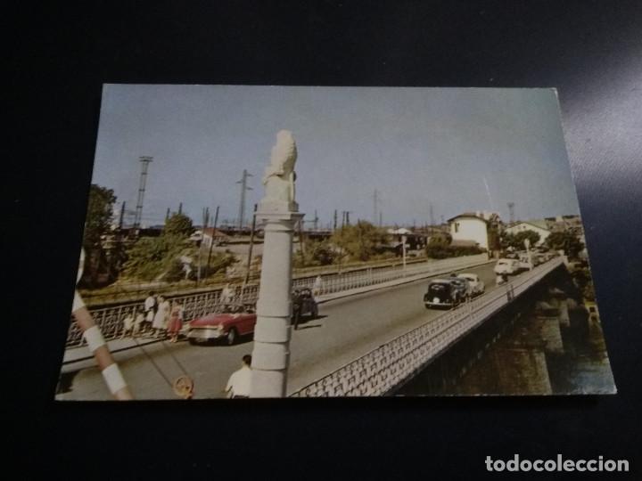 Postales: IRUN puente internacional - Foto 1